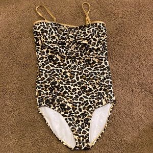 Lime Ricki Leopard 1 Piece Swimsuit